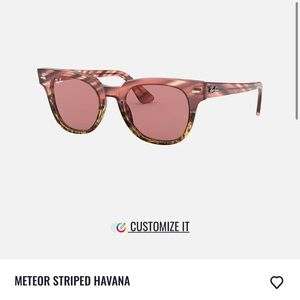 BRAND new Raybans. Meteor striped Havana